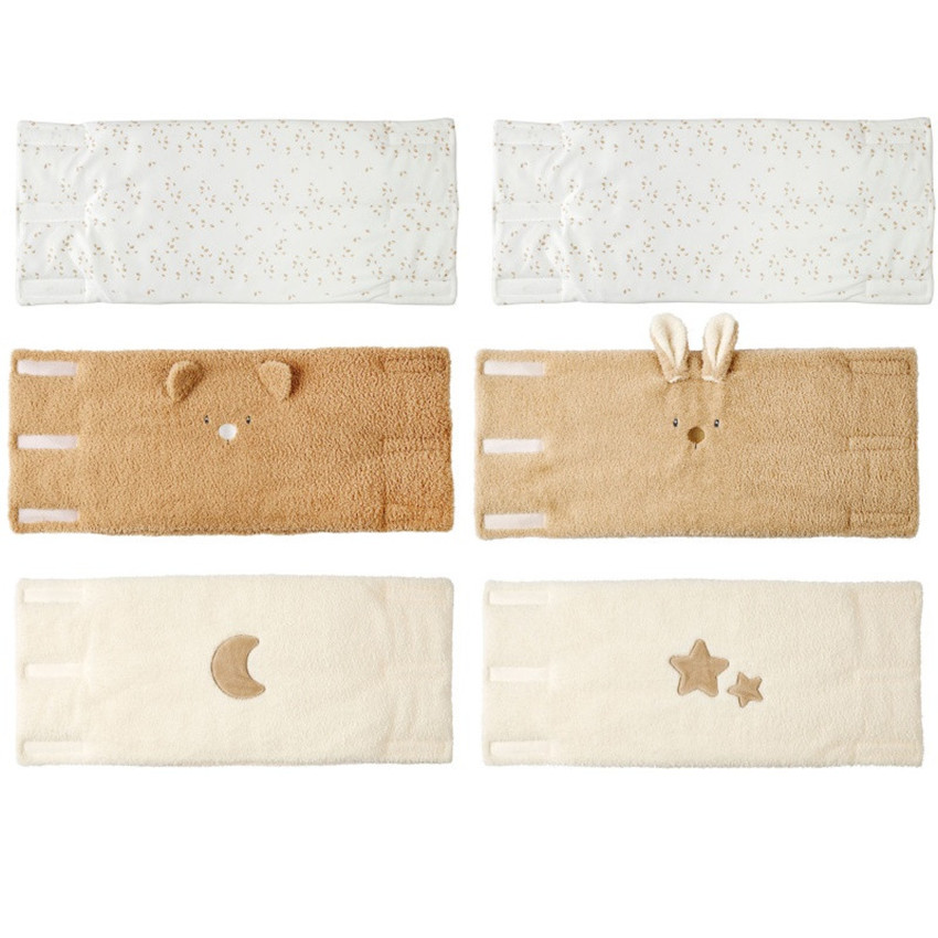 Set de 6 protège barreaux pour lit et parc Teddy Bouclette 