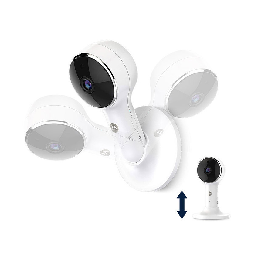 Babyphone VM 65 Connect 2 en 1 5" + 2 pieds 