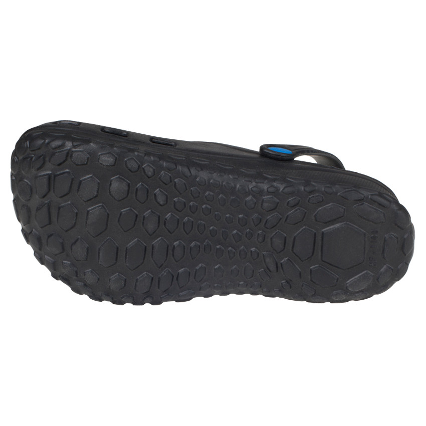 Clogs in effen plastic opgewerkte 