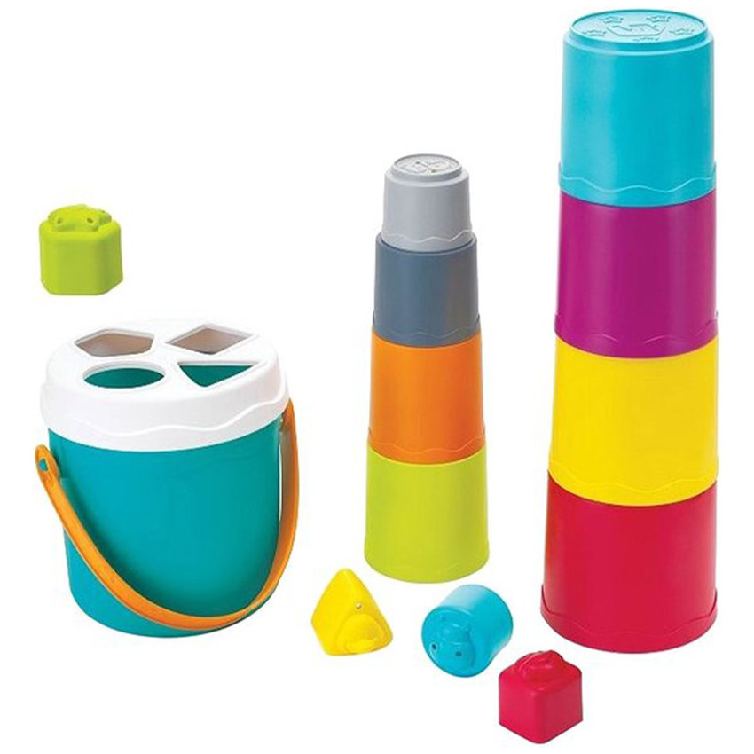 Seaux jeux de formes Stack N'Nest 6m+ 
