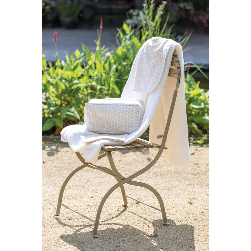 Deken wieg Boho Teddy 75x100cm 