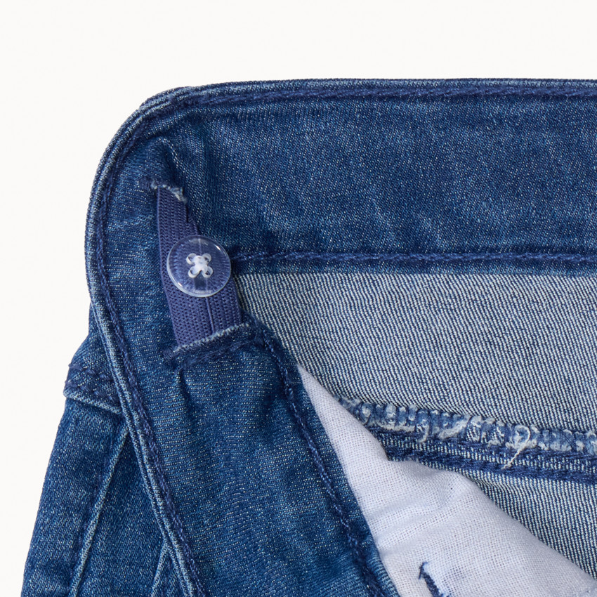 Short in jeans met zakken voor meisjes 