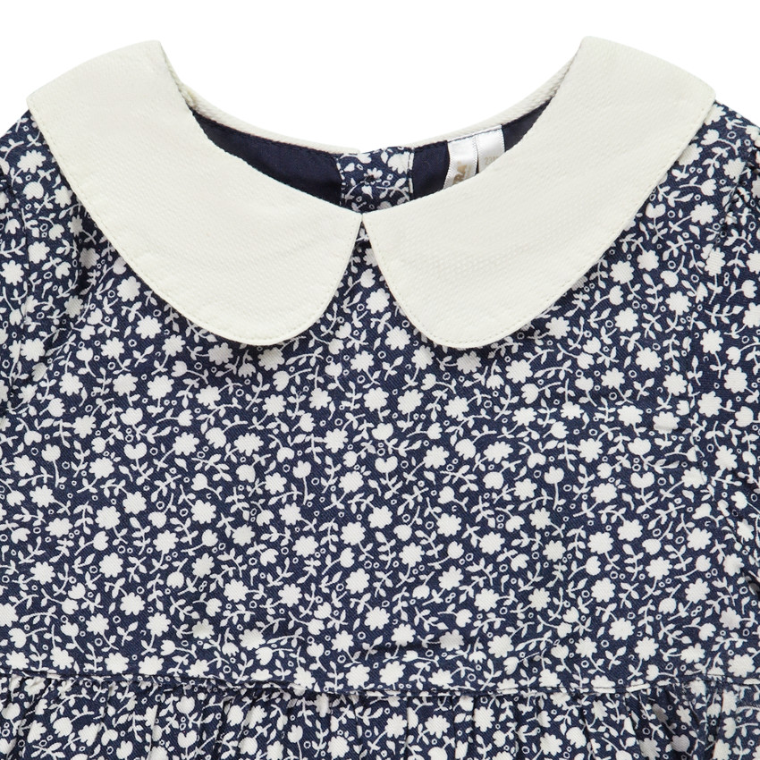 Twee-delige set met bloemenprint tuniek voor meisjes 