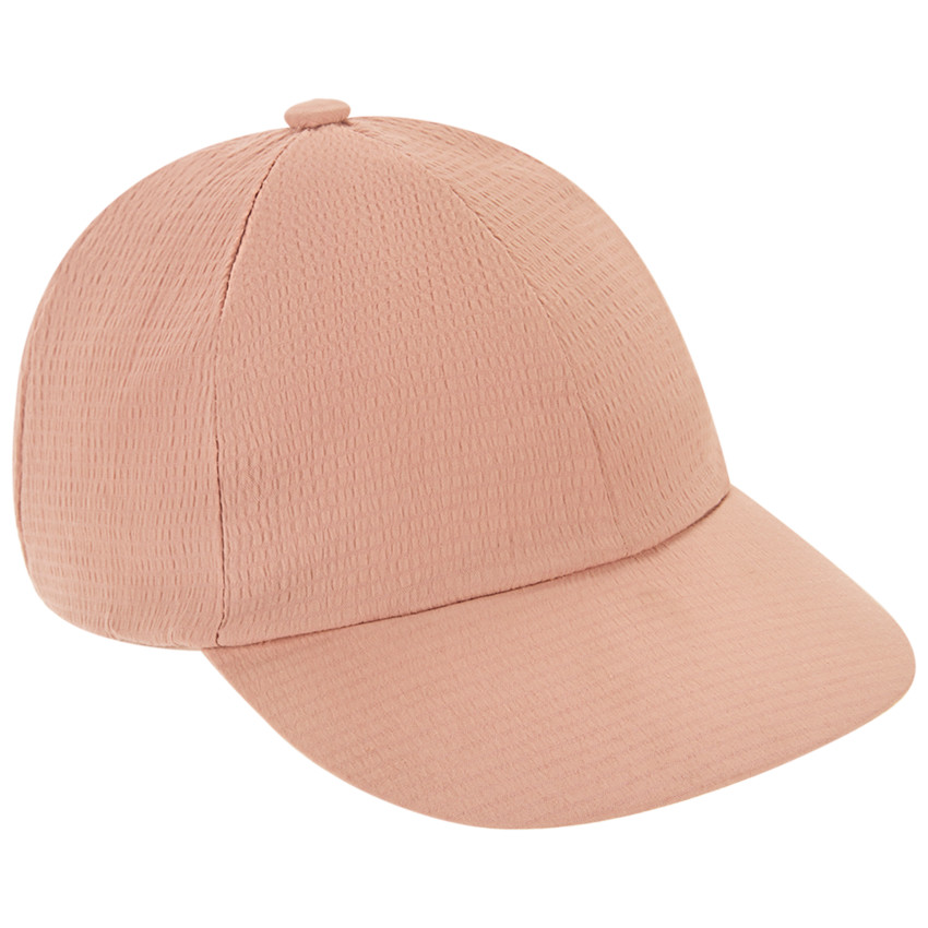 Casquette unie en jersey effet froissé pour fille 