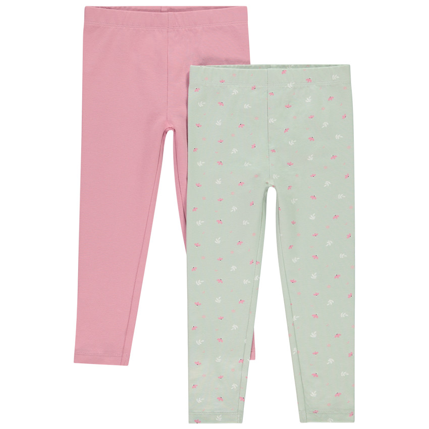 Set van 2 lange fantasie onderbroeken voor meisjes 