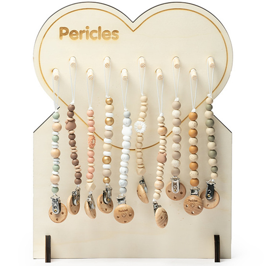 Fopspeenketting - Flower white 