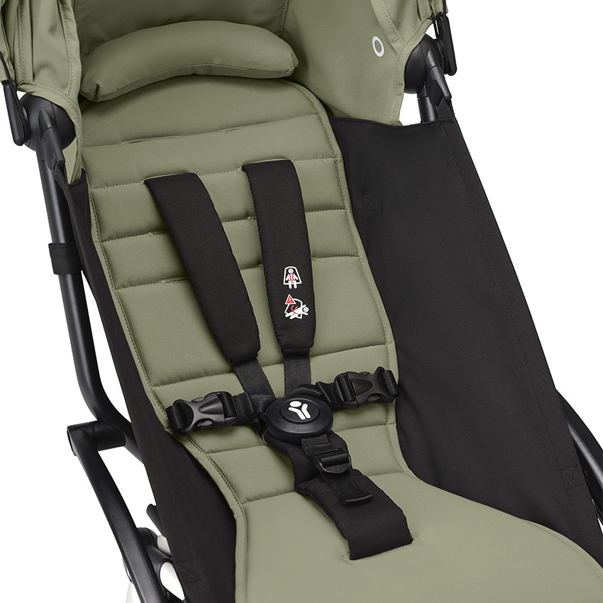 Kinderwagen Stokke® YOYO³ vanaf 6 maanden - Frame wit/Olive 