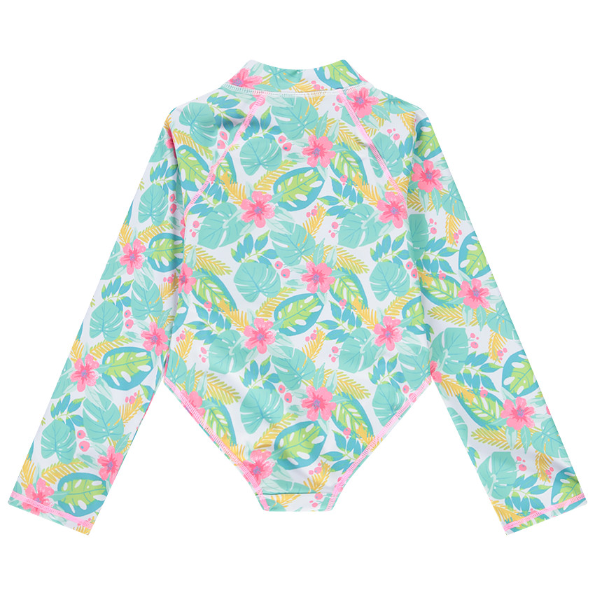 Maillot de bain 1 pièce anti-UV pour fille 