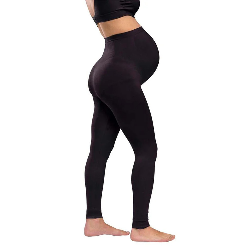 M - Legging de soutien de maternité - Recyclé - Noir 