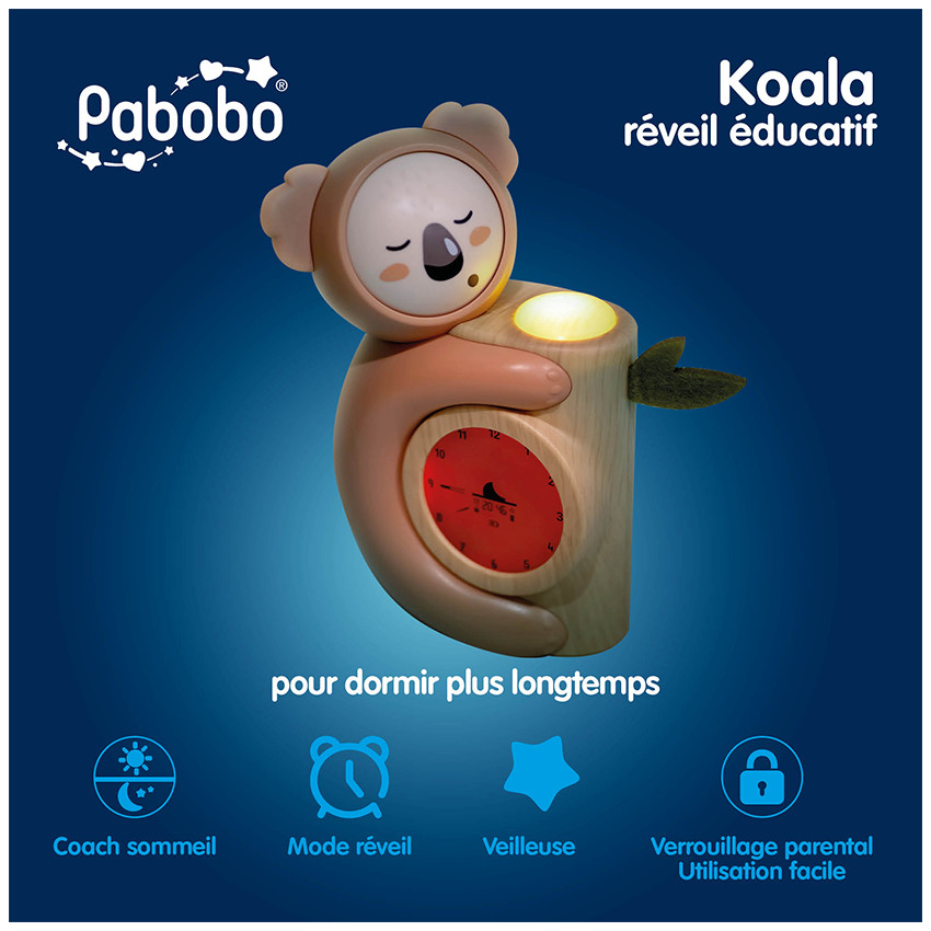 Réveil compagnon de sommeil Koala Beige  