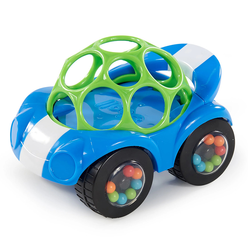 Voiture de sport Rattle & Roll Bleu 3M+ 
