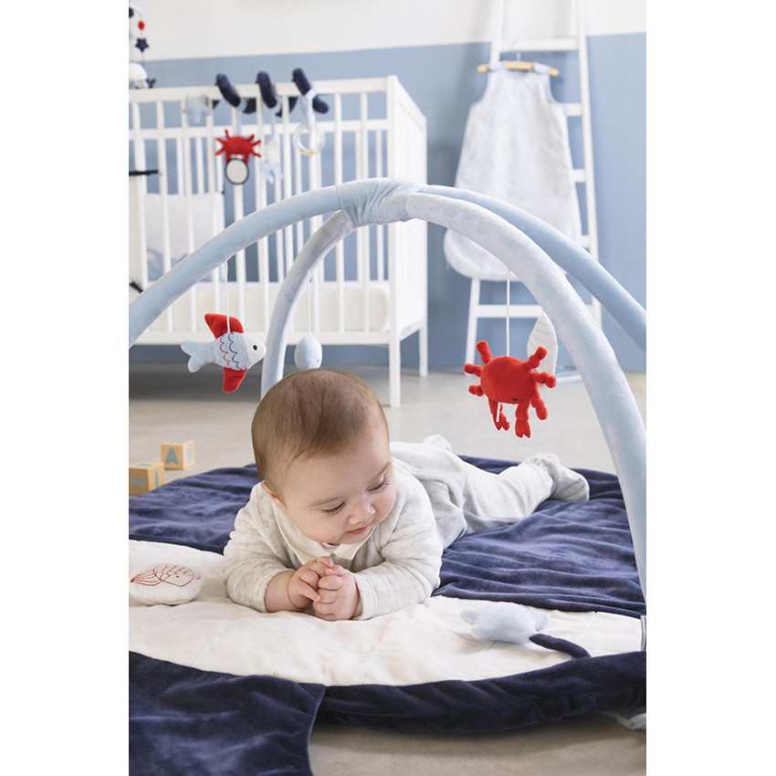 Tapis d'éveil en polyester Pretty sea 