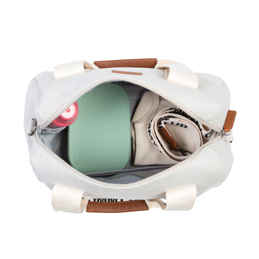 Luiertas Mommy Club Signature + verschoonmat off white 