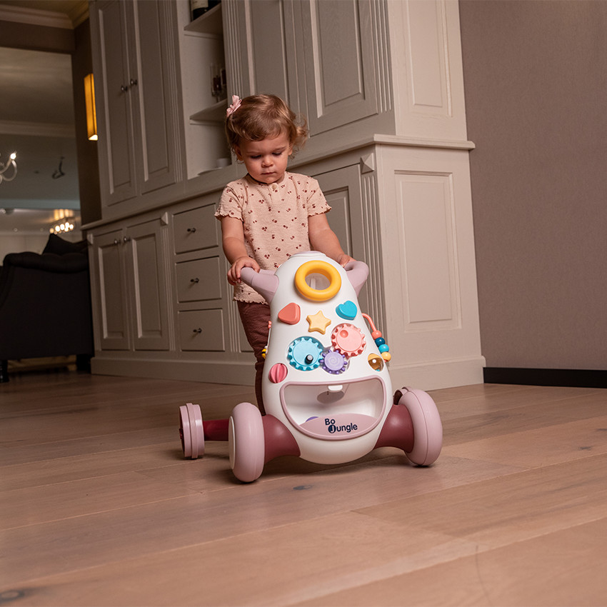 Trotteur B-Walking Aid Jumpy rose 