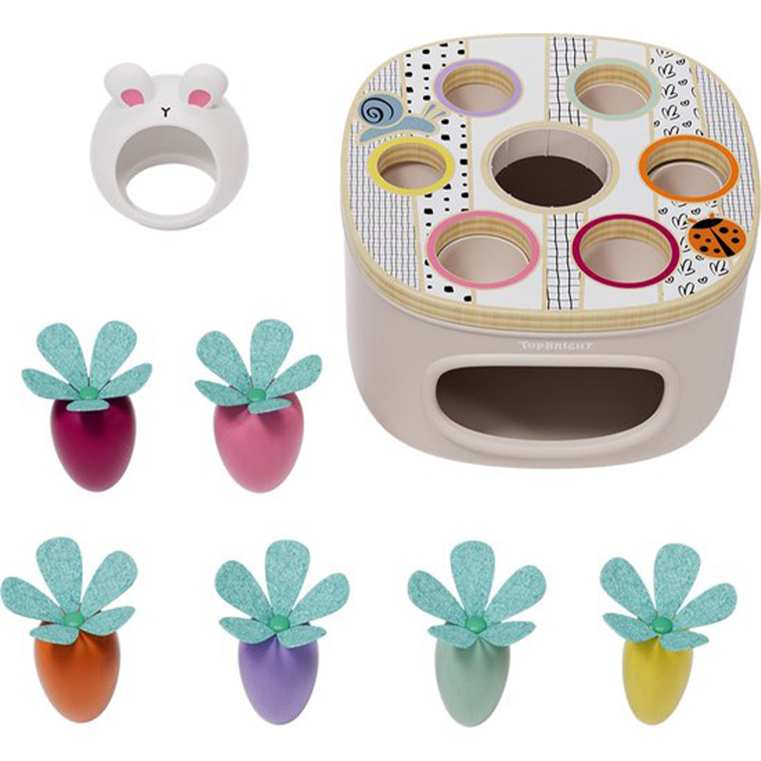 Jeux de formes associer & trier les carottes 12m+ 