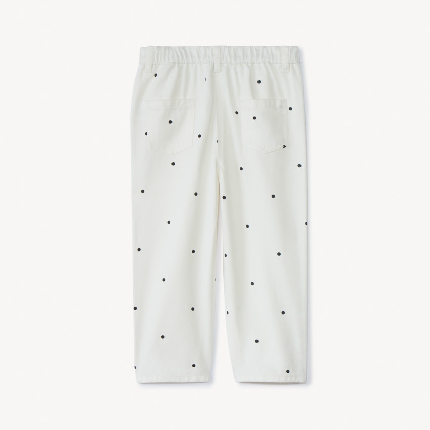 Pantalon fantaisie à pois pour bébé fille  