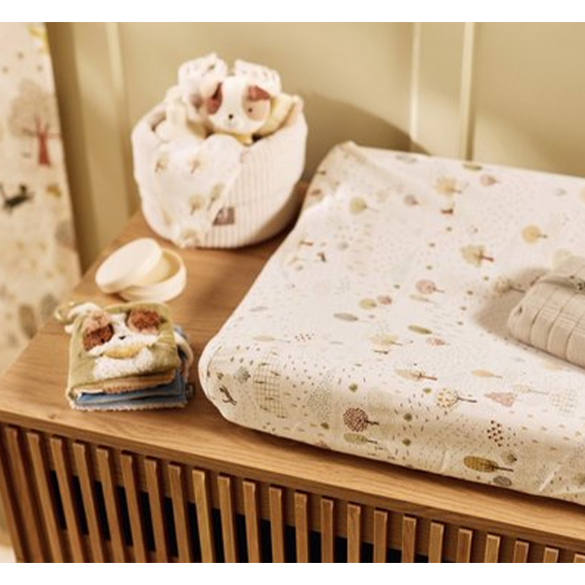 Aankleedkussenhoes jersey - Tiny Park - 50x70 cm 