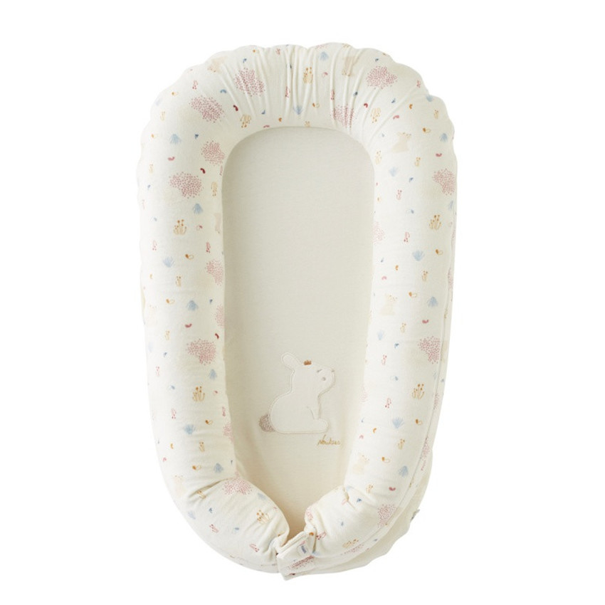 Cale bébé Kokkoony Lina & Joy en veloudoux 