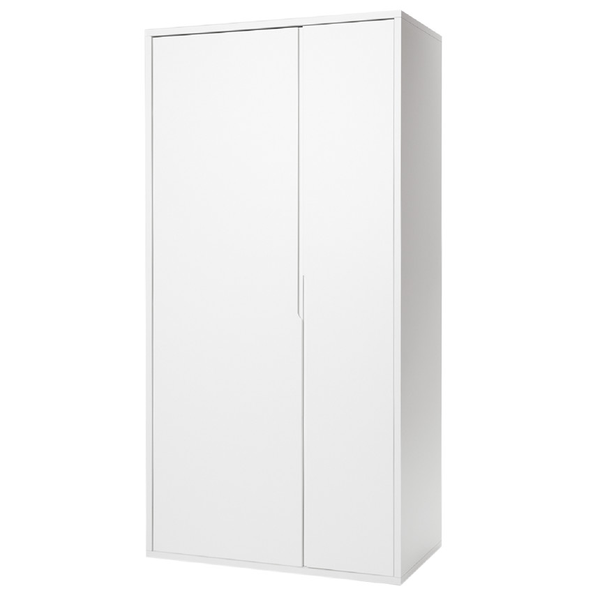 Armoire Eden 2 portes - Blanc 