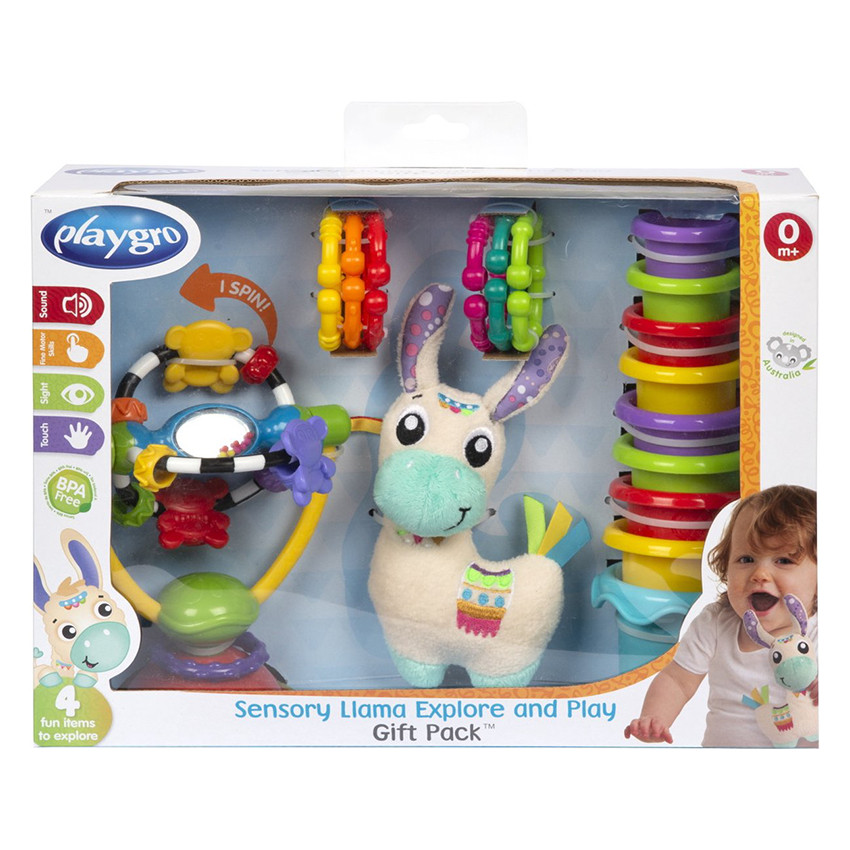 Coffret-cadeau Sensory Llama Explore And Play 