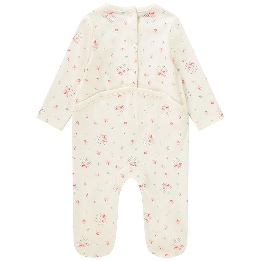 Set van 2 fantasie pyjama Vogels voor meisjes 