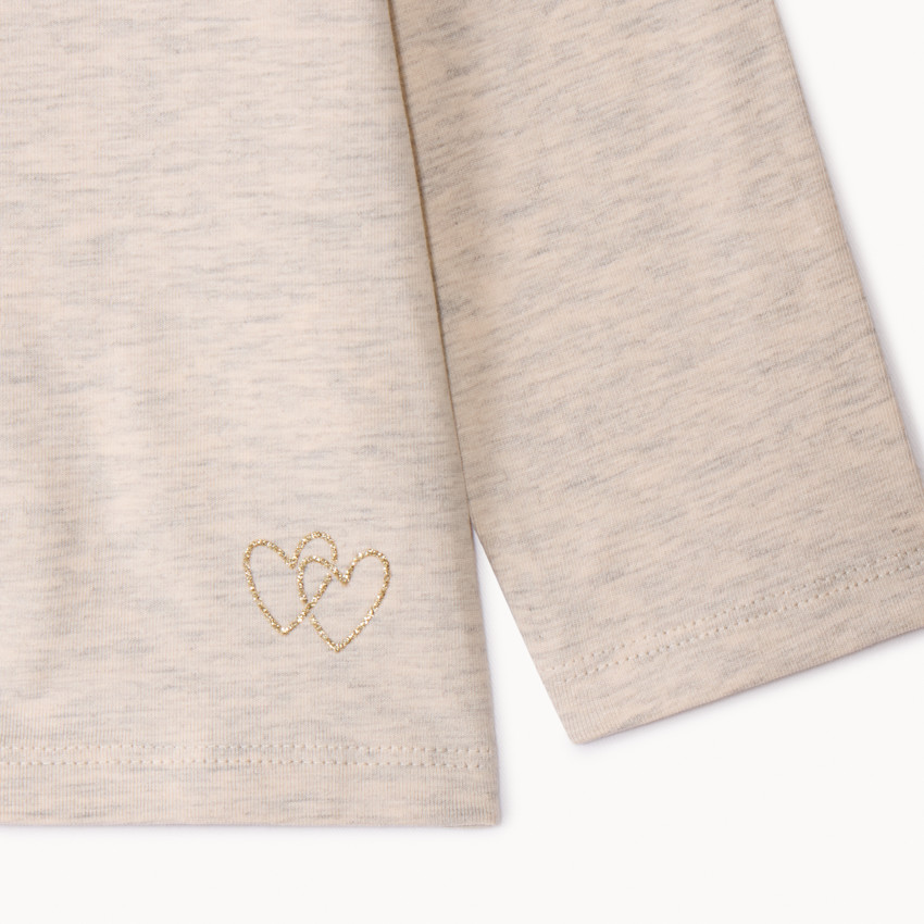 Lot de 3 t-shirts manches longues unis pour bébé fille 