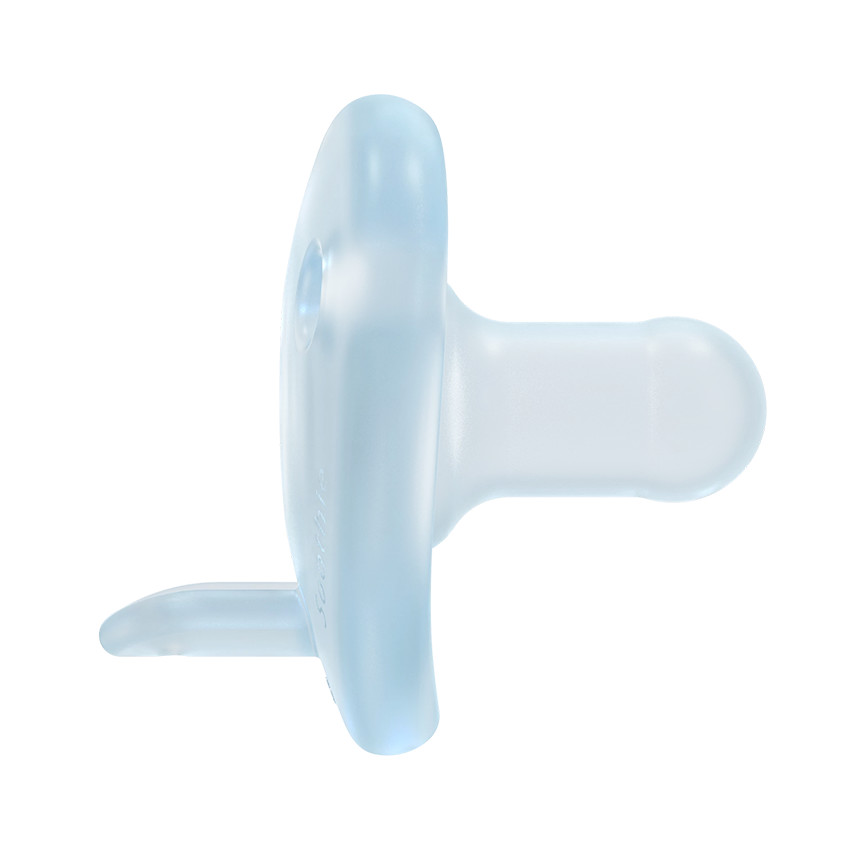Lot de 2 sucettes silicone 0-6M Soothie bleu 