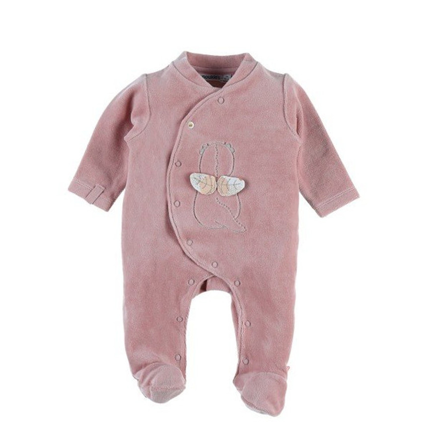 Pyjama en velours Lina & Joy - 1 mois 