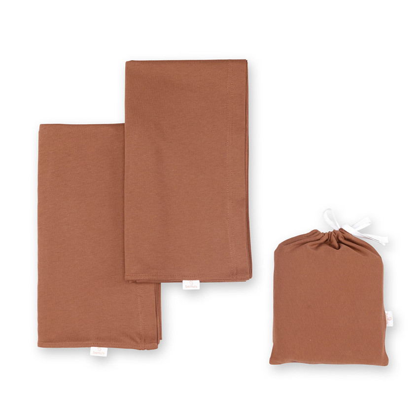 Porte bébé Echarpe Duo -T2- Moka 