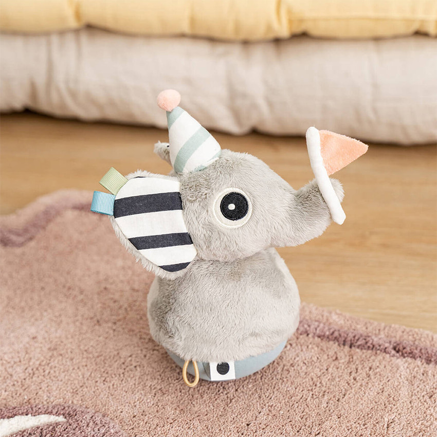 Peluche d'activité culbuto Elphée 