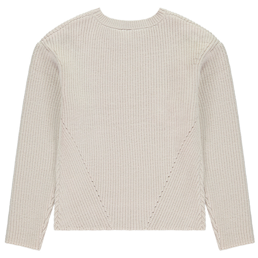 Pull en tricot côte avec détails patchs brodés Minnie Disney pour fille 