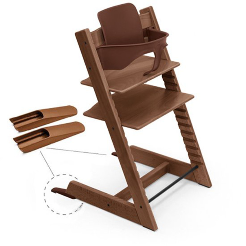 Hoge stoel Tripp Trapp evolutief Warm Brown 