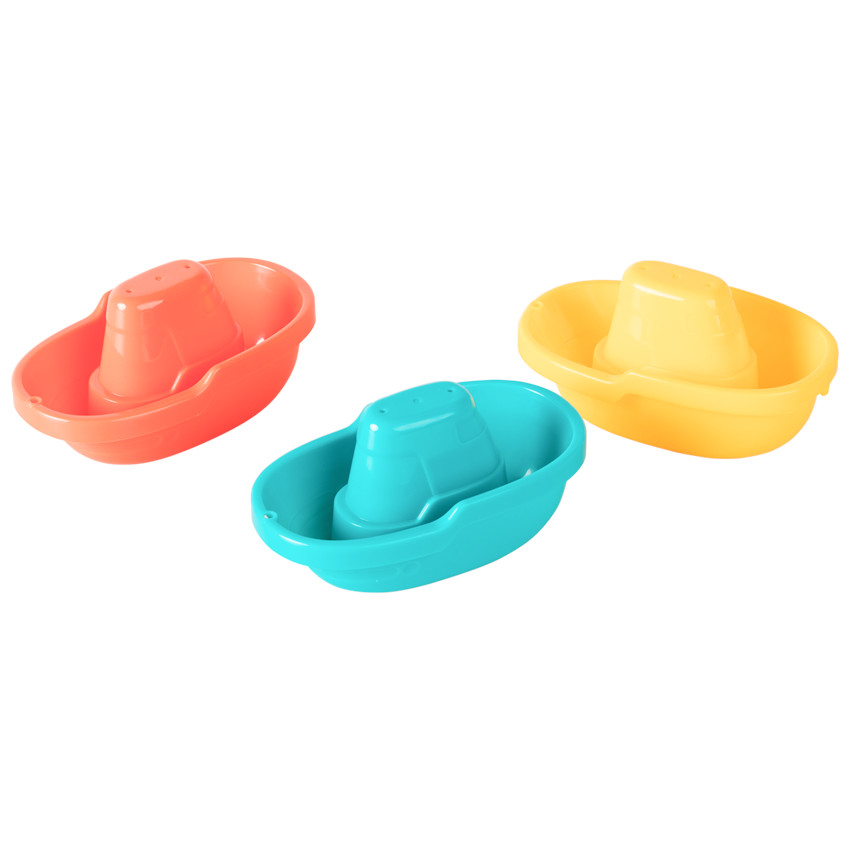 Jouet de bain bateau x3 