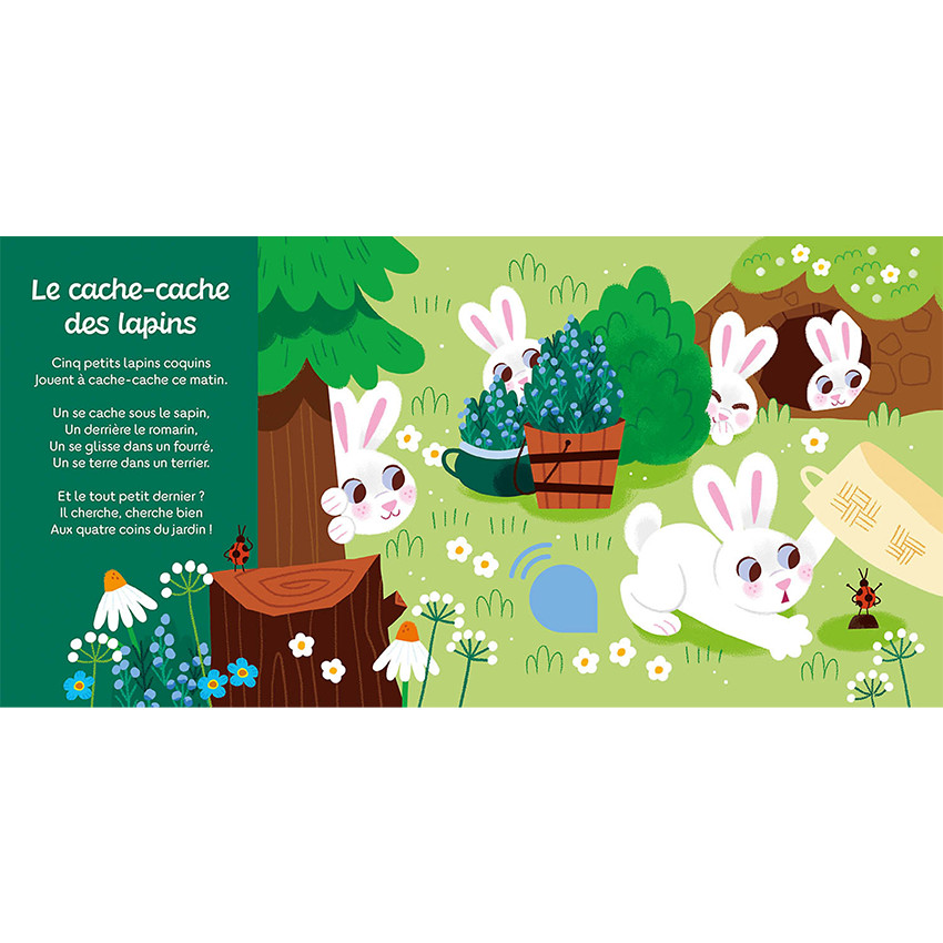 Livre Mes premiers sonores "Mes comptines de Pâques" 3ans+ 