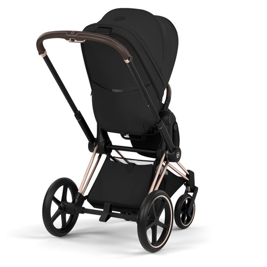 Zitbekleding kinderwagen Priam/e-Priam-Style Collection Sepia Black 