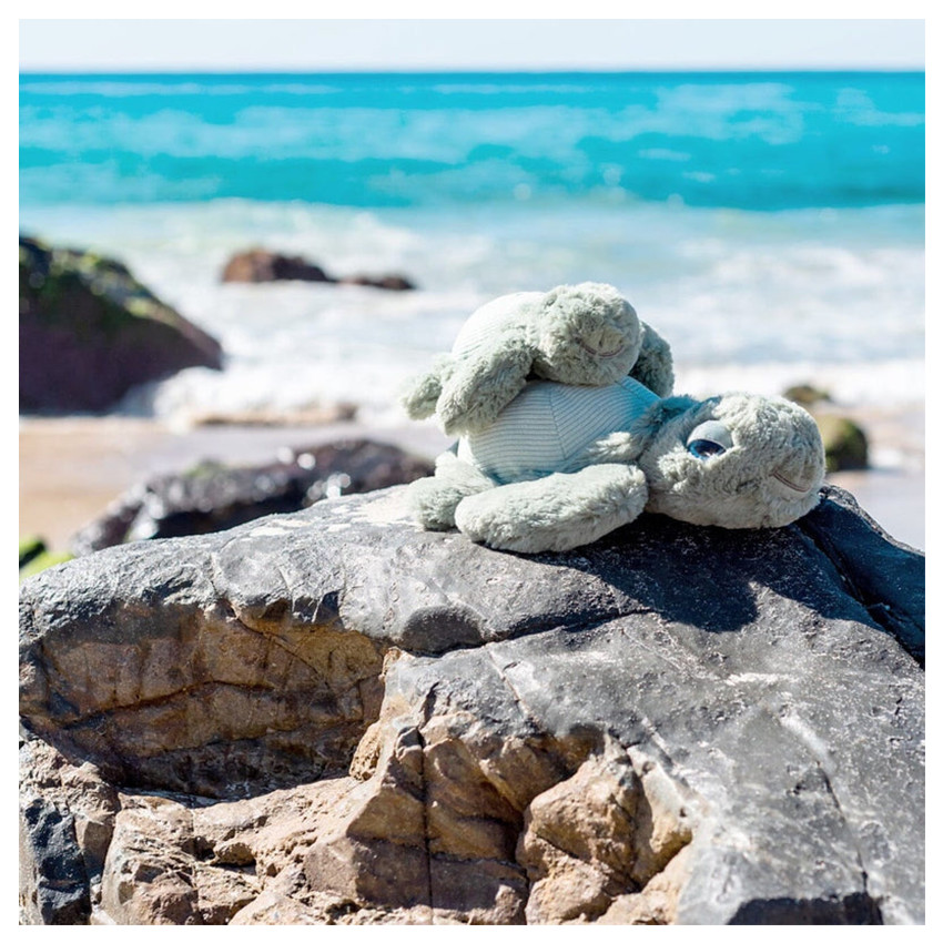 Knuffel shildpad Tyler 20cm Salie Groen 