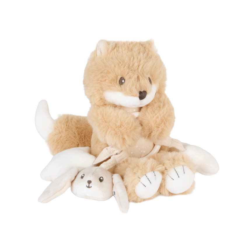 Peluche d'activité Léo le Renard - Bande de Rêveurs 
