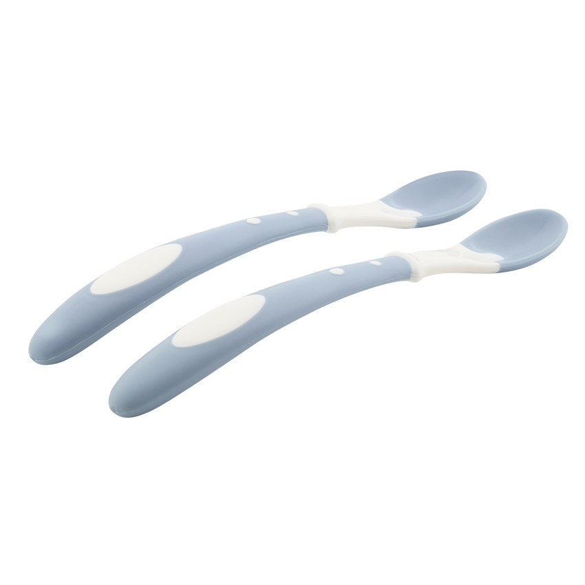 Set van 2 thermosensitieve Yummix lepels blauw 