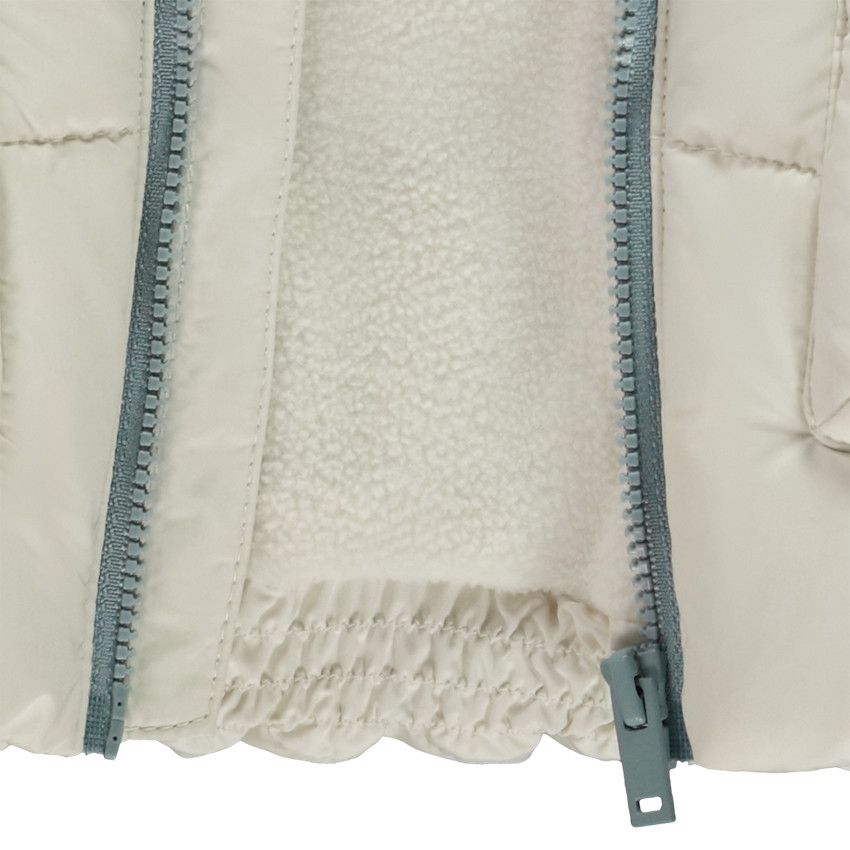 Doudoune sans manches doublée micropolaire pour bébé garçon 