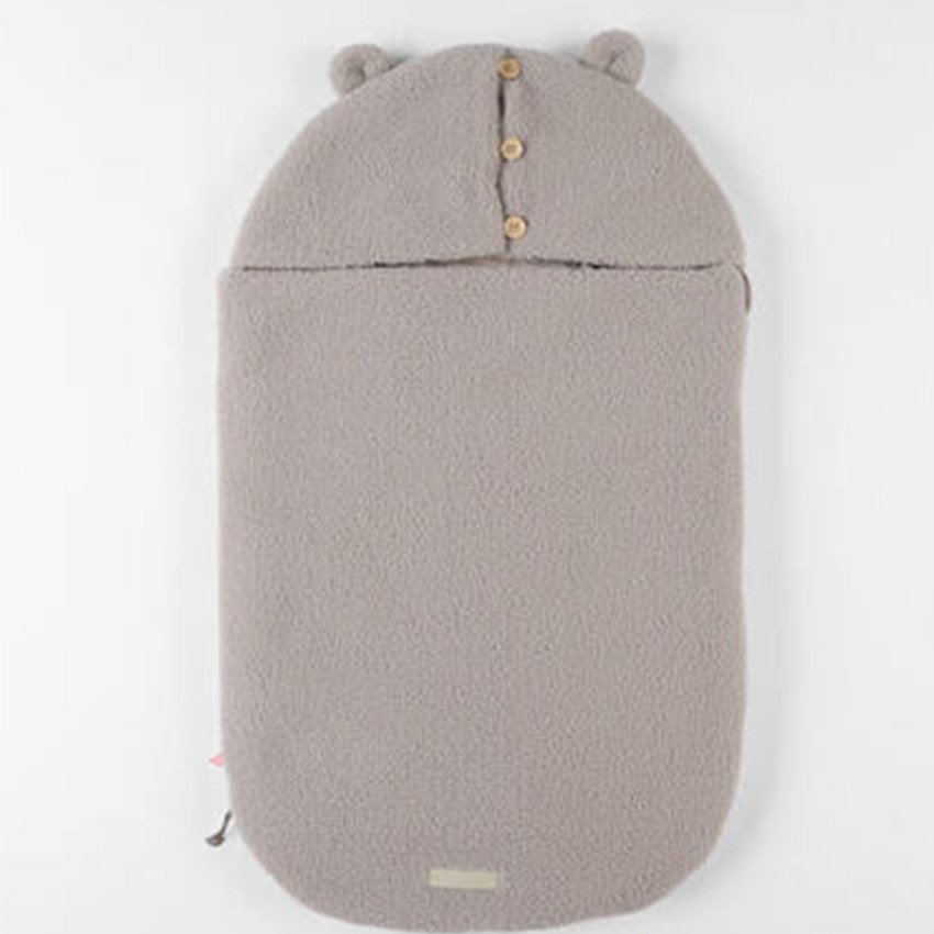 Nid d'ange Sherpa Taupe M&M 