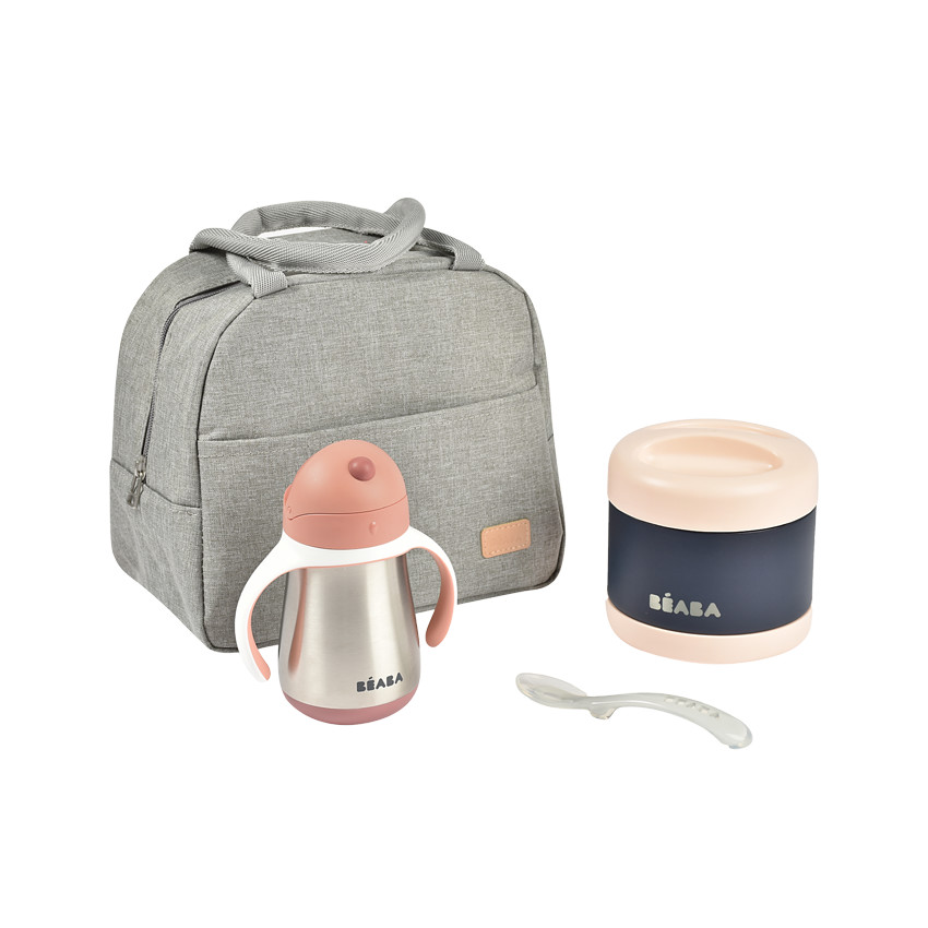 Set repas On the Go - Old Pink 