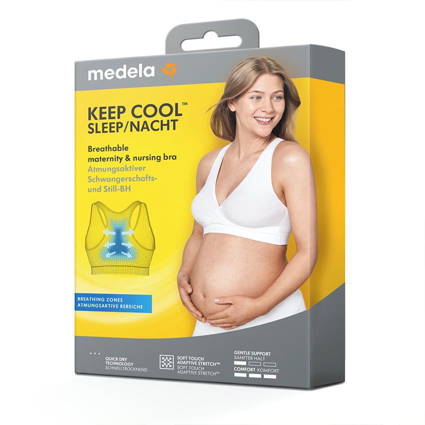 DIVERS SOIN MAMAN SOUTIEN-GORGE D'ALLAITEMENT KEEP COOL SLEEP - NOIR - M 