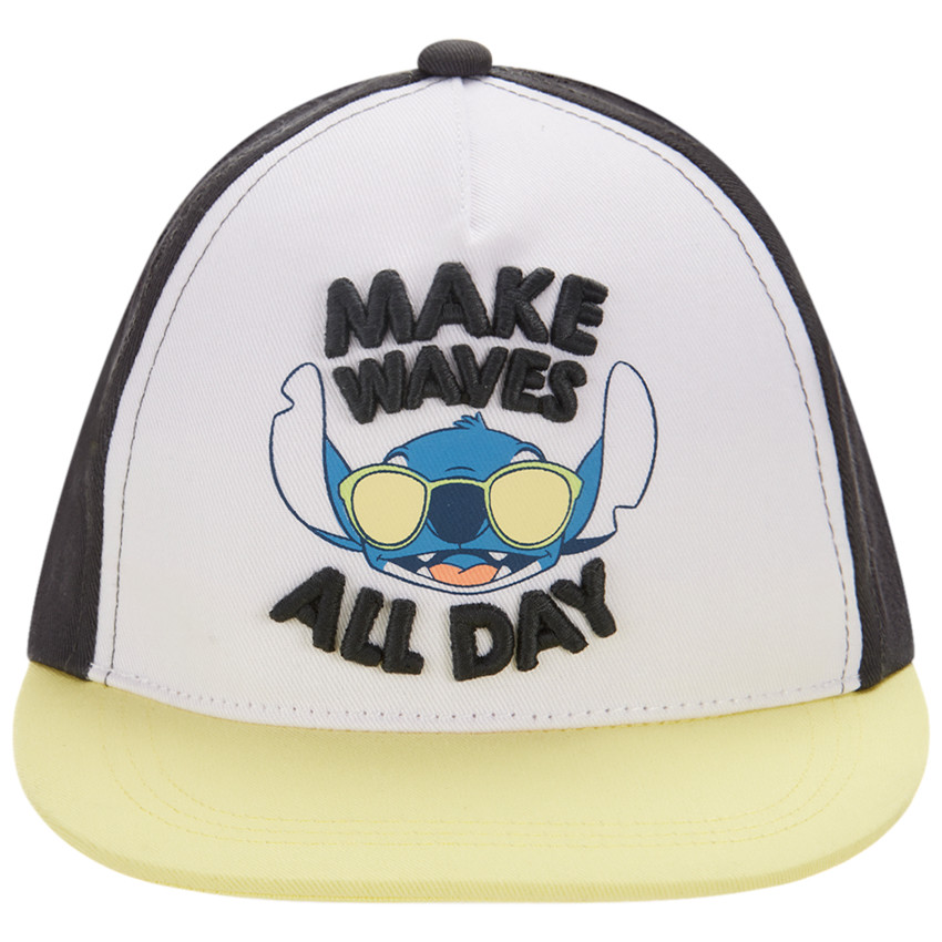 Pet met 3D borduursel en Stitch Disney print voor jongen 