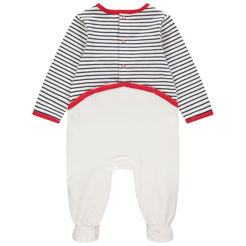 Pyjama in gestreept jersey met Minnie Disney voor meisjes 