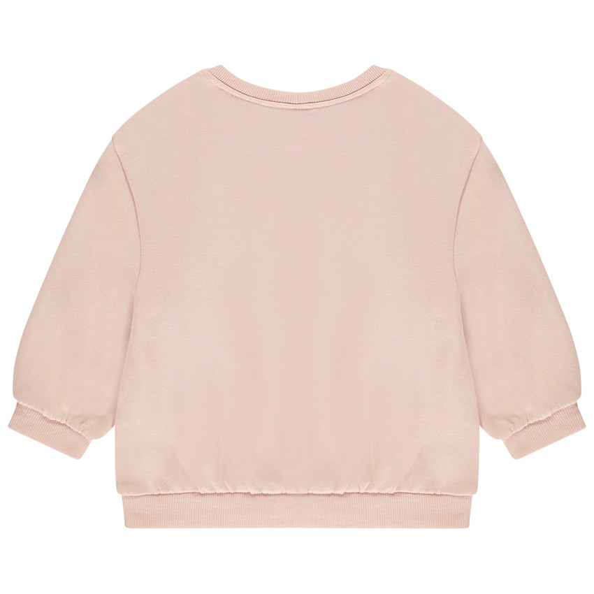 Fleece sweatshirt oversize voor meisjes 