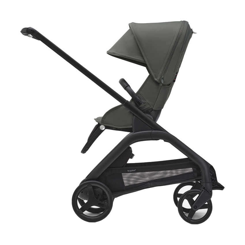 Poussette Dragonfly avec canopy noir/vert forêt/vert forêt 