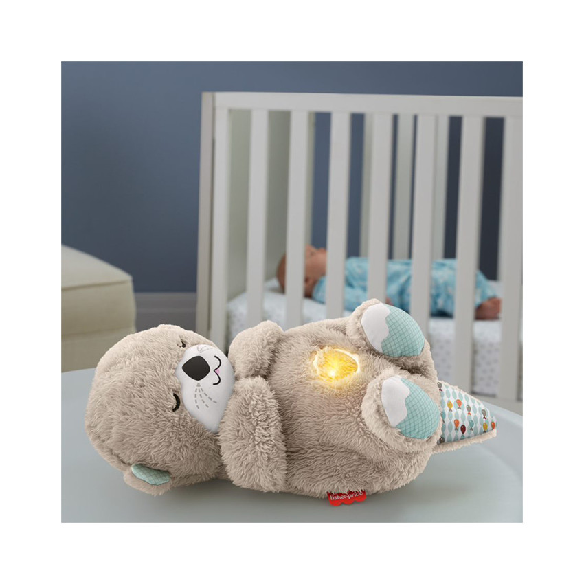 Peluche interactive Ma Loutre Câlins Bonne Nuit 