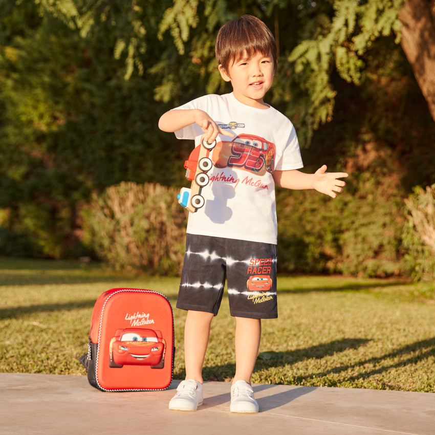 Bermuda tie and dye Flash McQueen Disney-Pixar pour garçon 