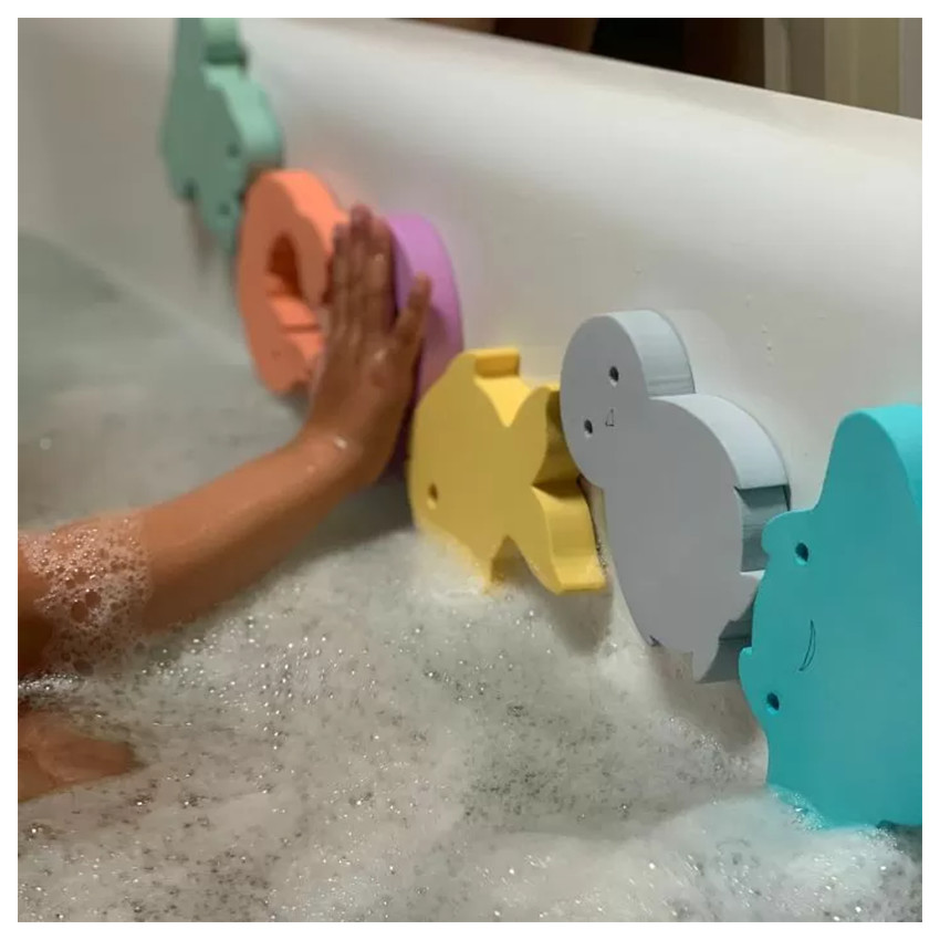 Jouet de bain Waterfun Jumbo 6 Animaux marins  