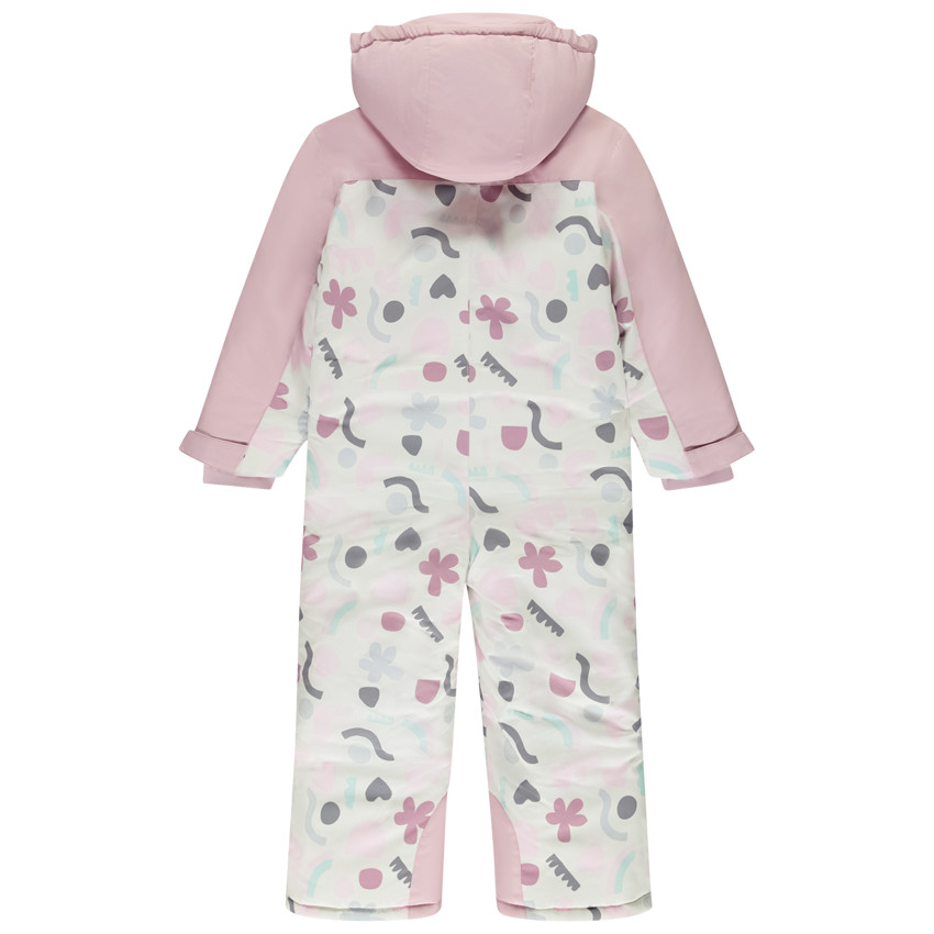 Combinaison de ski imprimé arty pour fille 